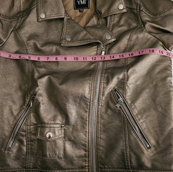 GOLD FAUX JACKET - Picture 7 of 7